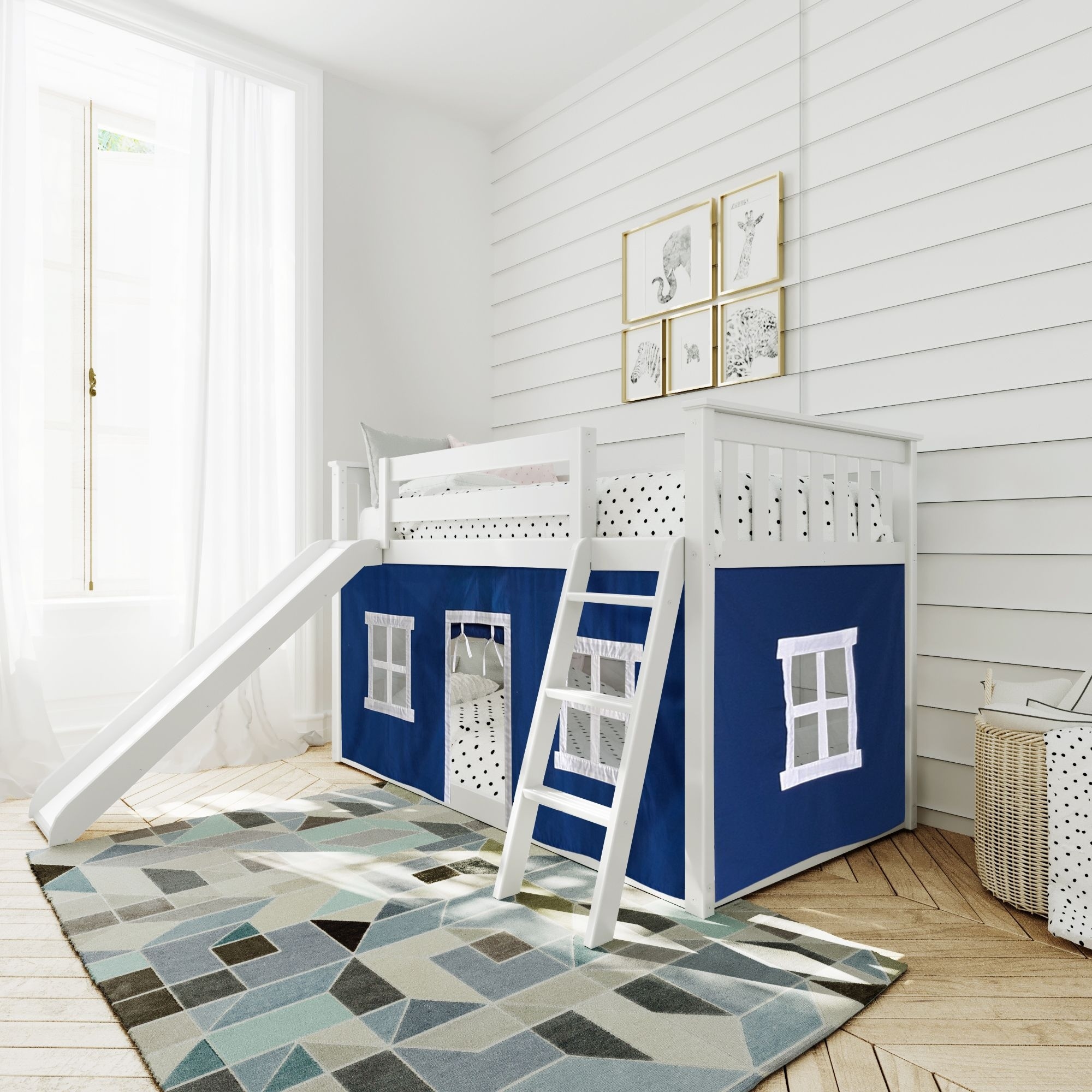 Max and lily shop bunk bed slide